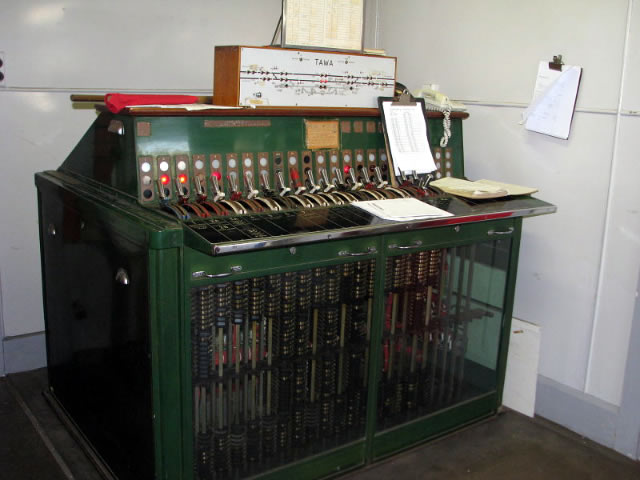 Tawa Westinghouse lever frame