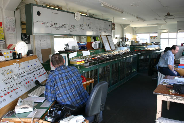 Wellington signal box interior in new Zealand photo 1