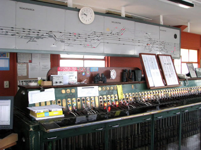 Wellington signal box interior in new Zealand photo 2