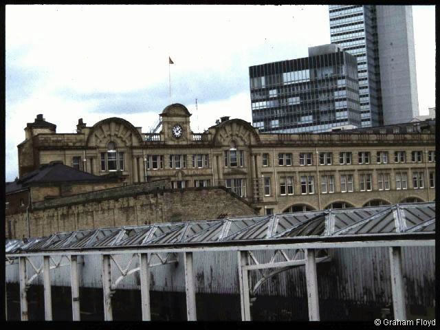 Manchester Victoria Station from West Junction signal box