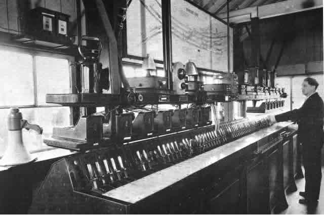 newport east interior using the dirst route lever system in the UK