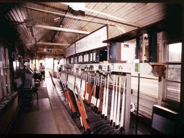 Queens Road lever frame