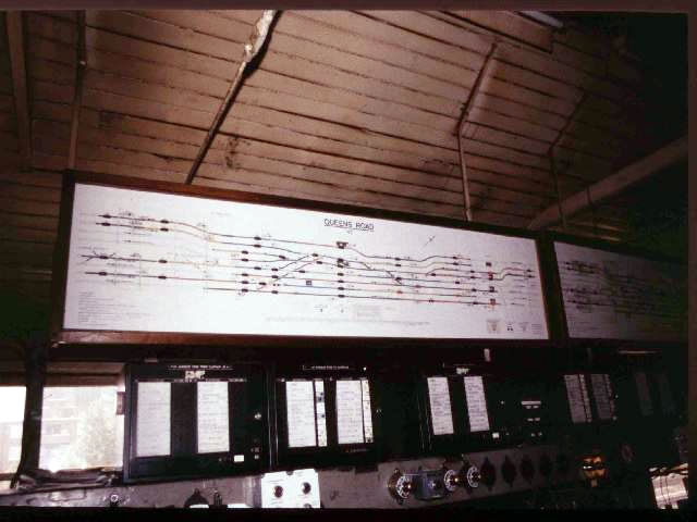 Queens Road track diagram