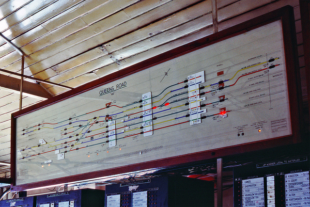 Queens Road track diagram