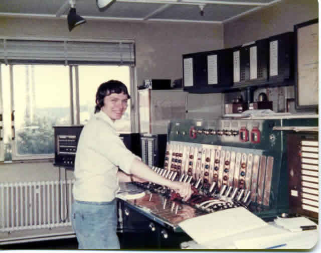 Sheperds Lane with Tony Ace at the Lever Frame