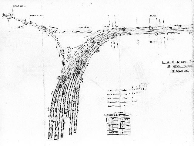 St Enoch track layout