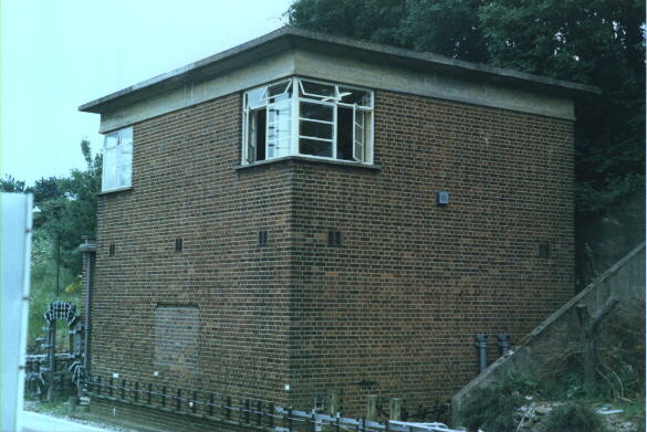Stanmore signal cabin north 1986
