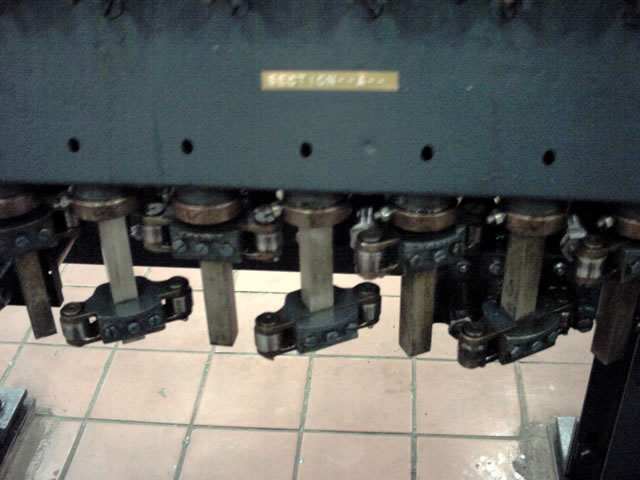 Wembley Park Intergrated Machine Room 60 lever V frame 7