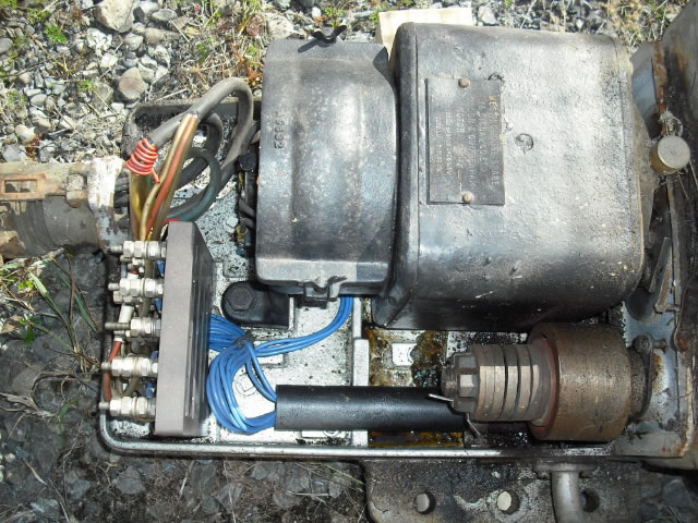 Westinghouse M5 style Point Machines motor compartment 1