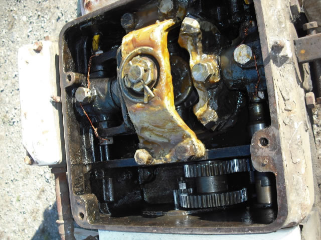Westinghouse M5 style Point Machines gearbox compartment 2