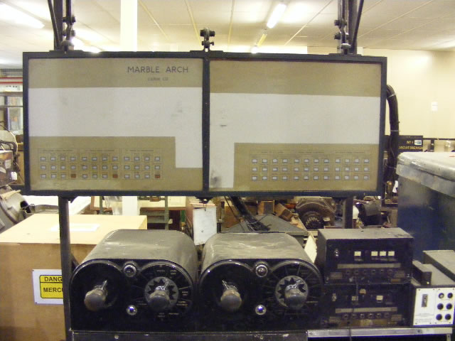 Marble Arch - Westinghosue miniature power N style lever frame diagram