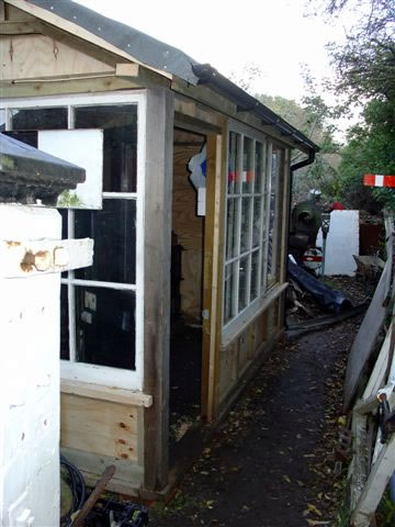 Ely Dock Junction signal box view at one end