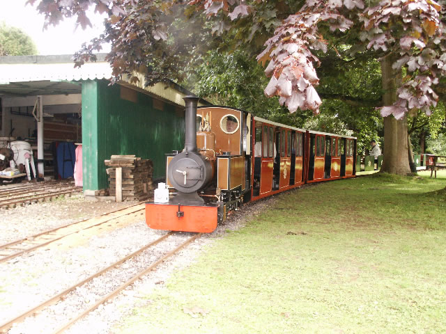 South Down light railway train