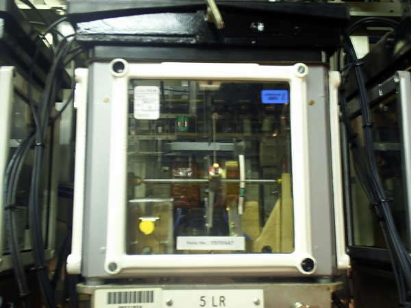 Pasons Green Relay room with its Westinghouse 1950 'glass' style relays, lever No 5 Lock Relay