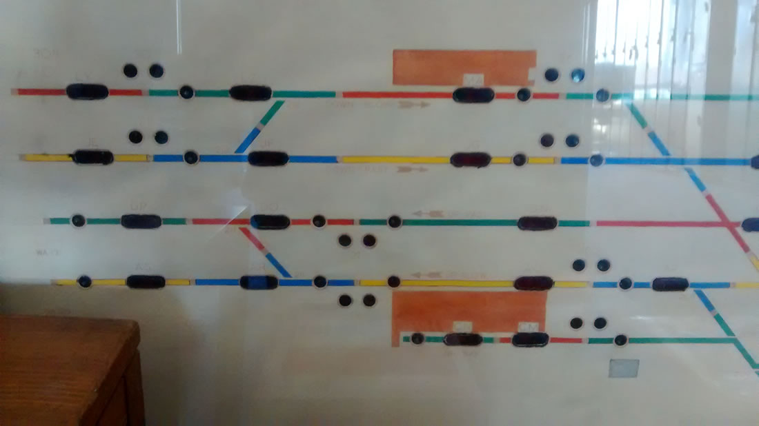 Weybridge Relay Room London end