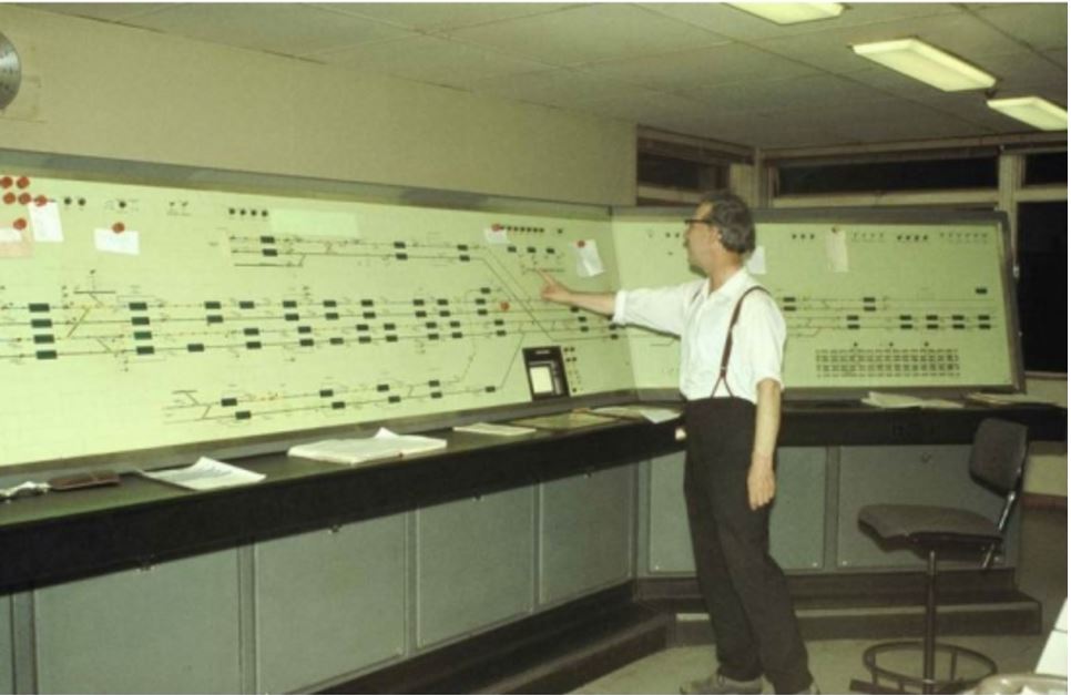 Interior of Surbiton_NX_Panel_Weybridge_end